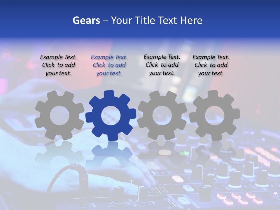 Volume Dancer Dance PowerPoint Template