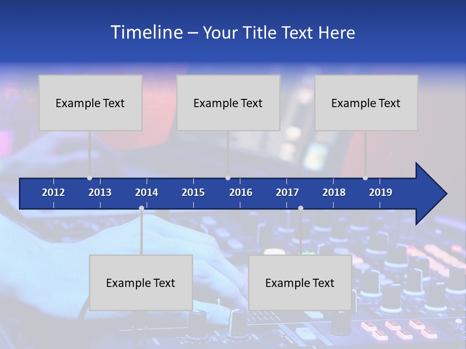 Volume Dancer Dance PowerPoint Template