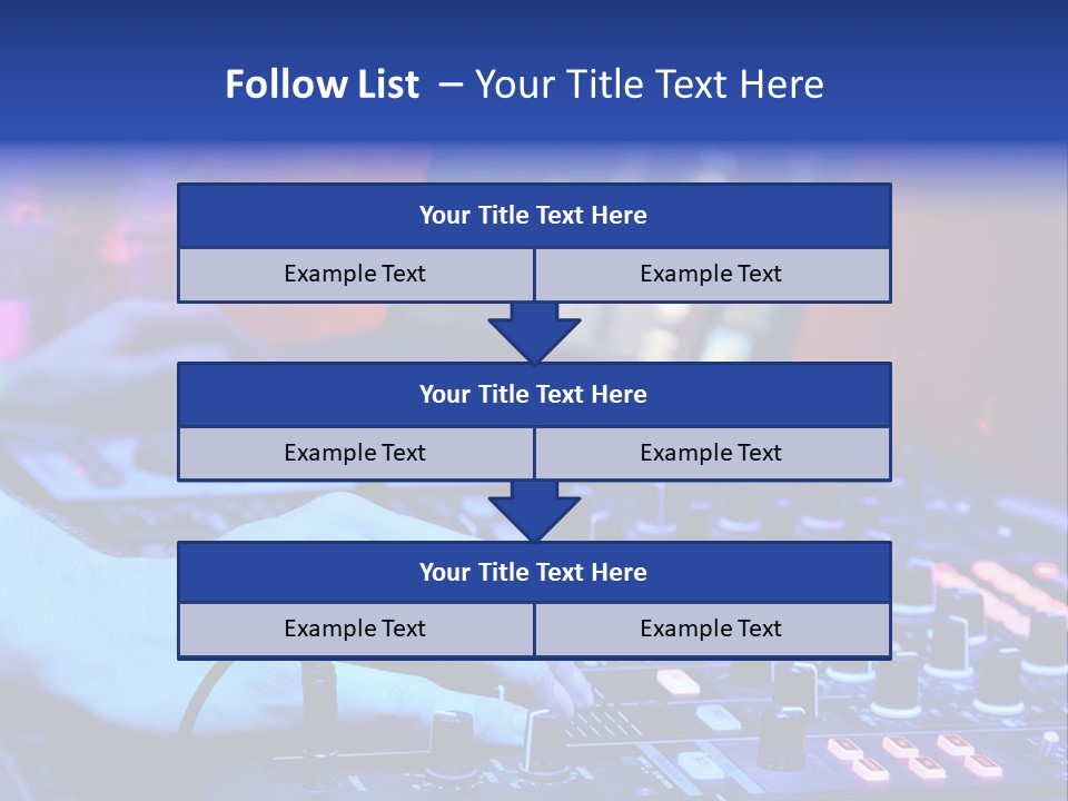 Volume Dancer Dance PowerPoint Template