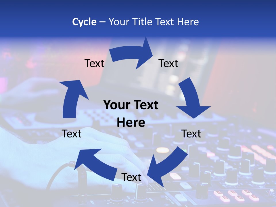 Volume Dancer Dance PowerPoint Template
