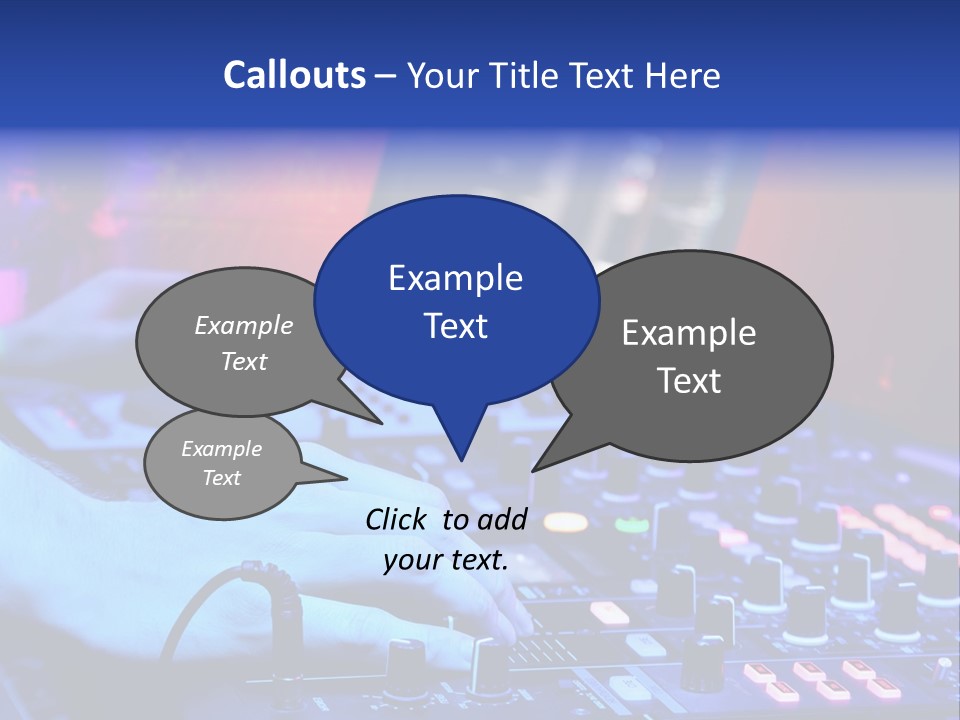 Volume Dancer Dance PowerPoint Template
