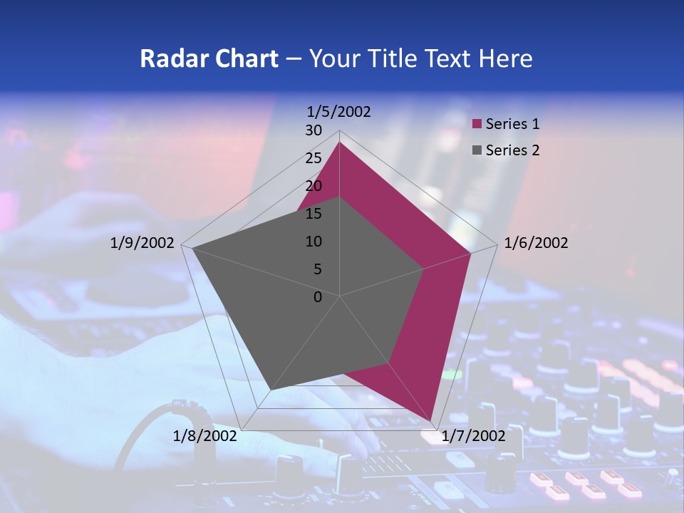 Volume Dancer Dance PowerPoint Template