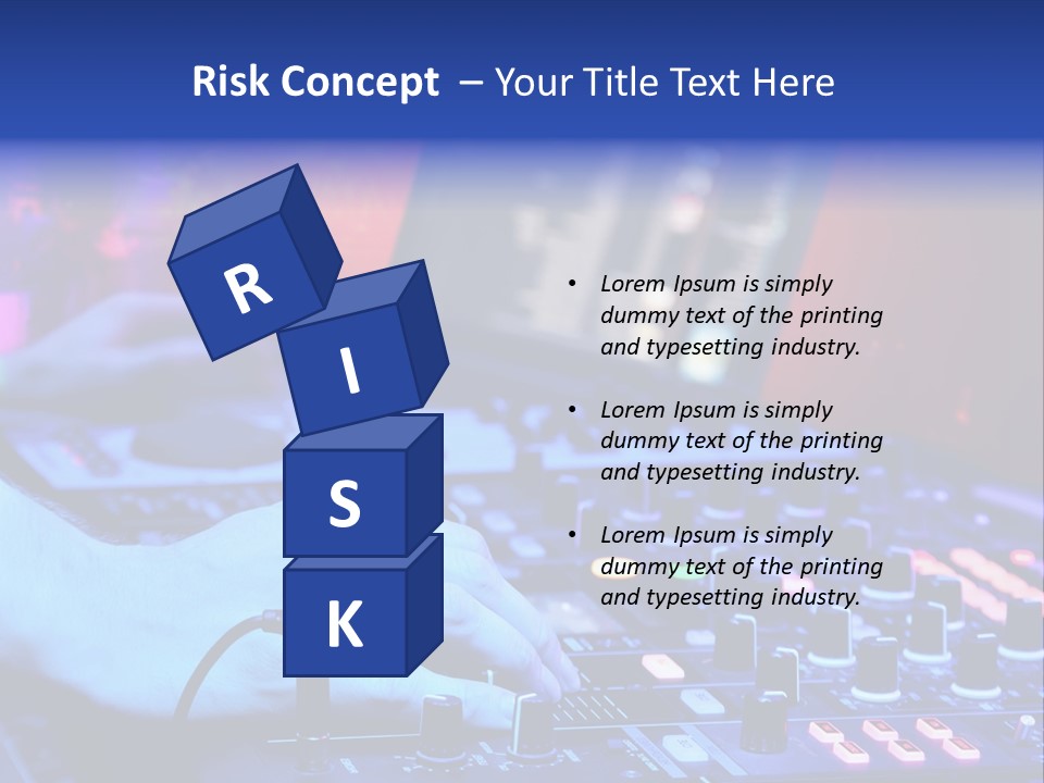 Volume Dancer Dance PowerPoint Template