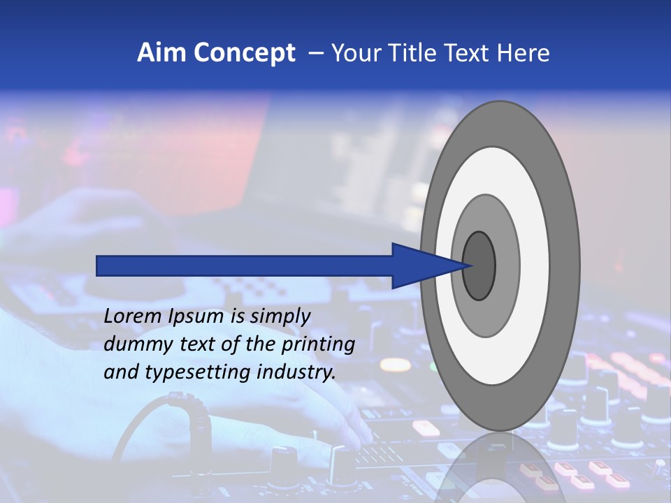 Volume Dancer Dance PowerPoint Template