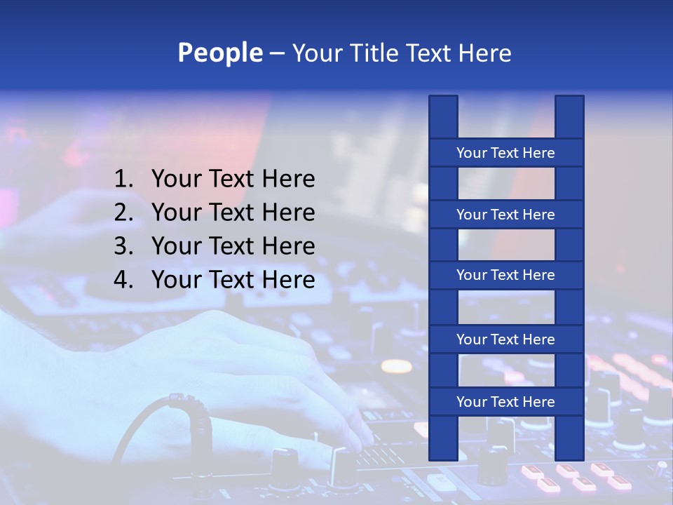 Volume Dancer Dance PowerPoint Template