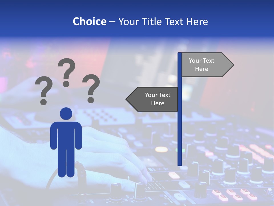 Volume Dancer Dance PowerPoint Template