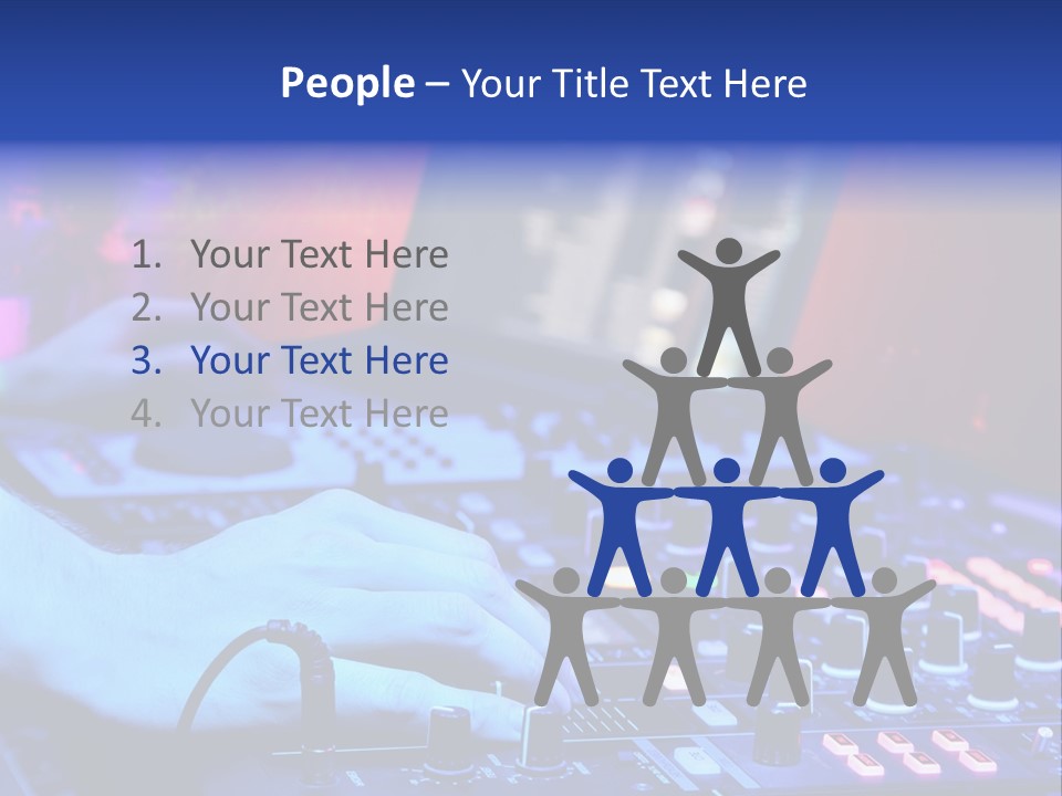 Volume Dancer Dance PowerPoint Template