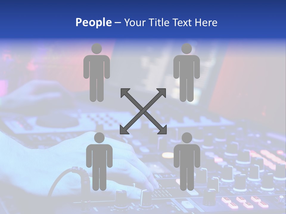 Volume Dancer Dance PowerPoint Template