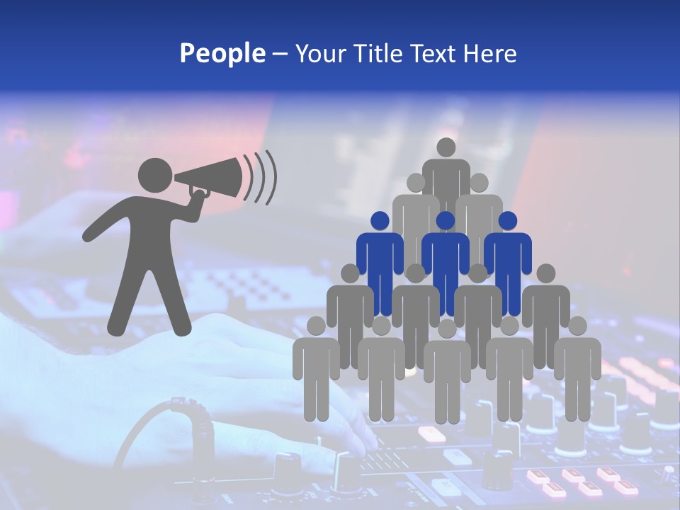 Volume Dancer Dance PowerPoint Template