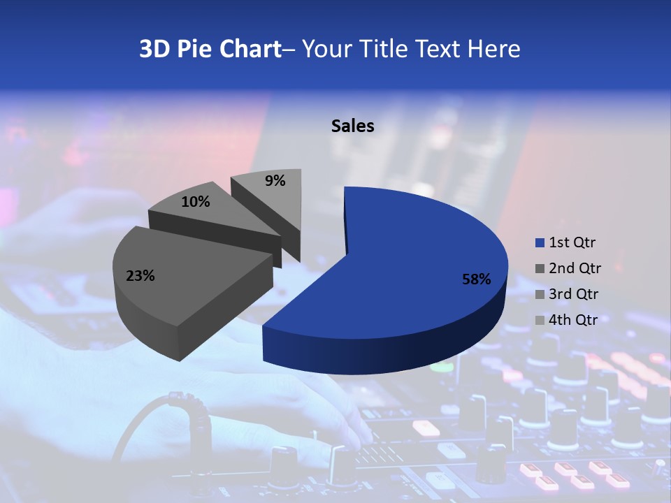Volume Dancer Dance PowerPoint Template