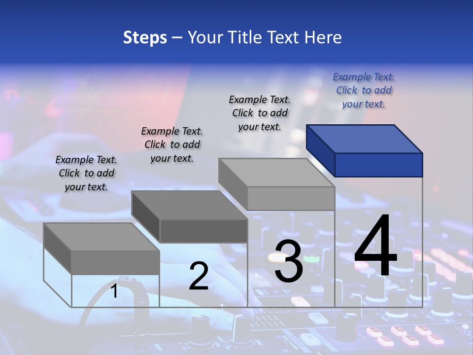 Volume Dancer Dance PowerPoint Template