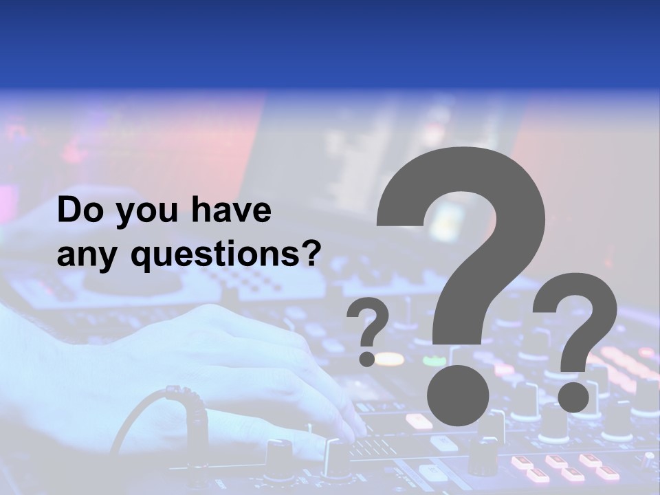 Volume Dancer Dance PowerPoint Template