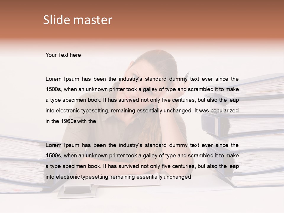 Youth  Document PowerPoint Template