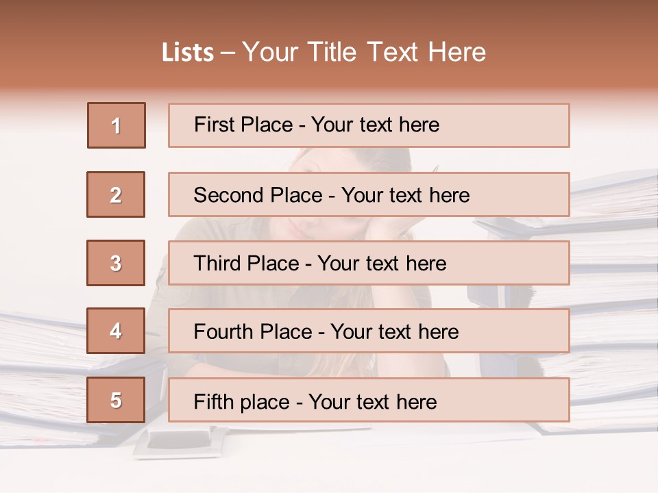 Youth  Document PowerPoint Template