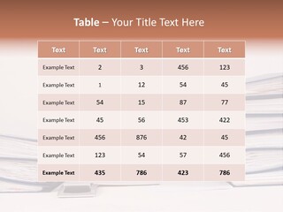Youth  Document PowerPoint Template