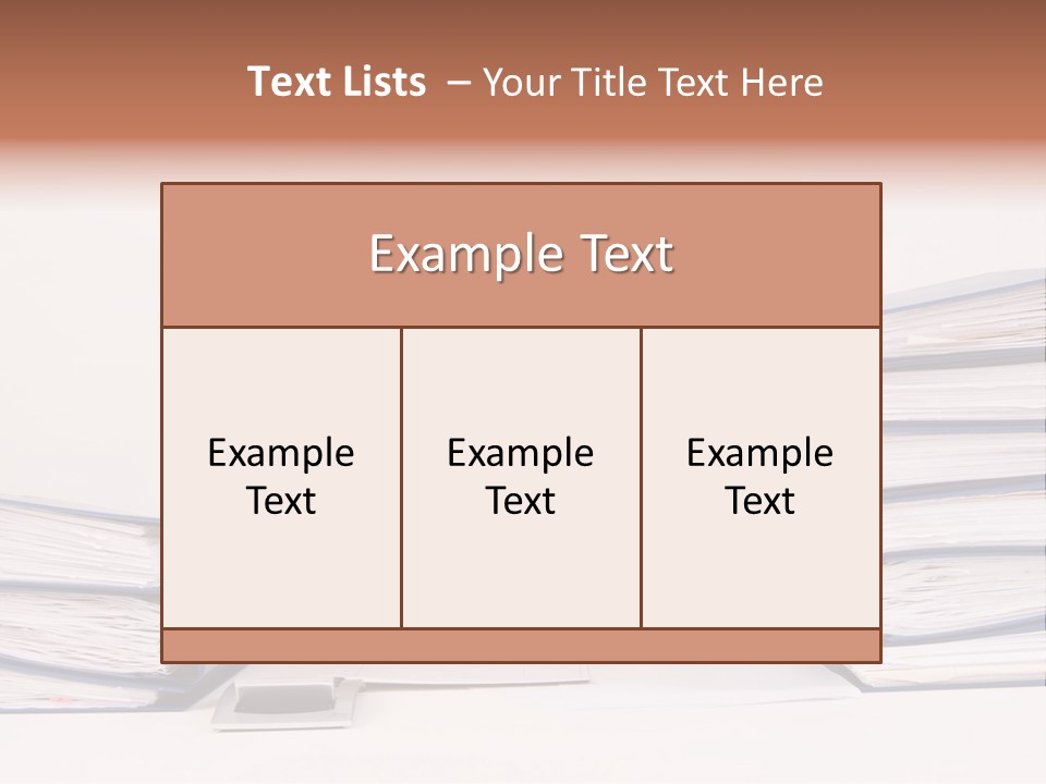 Youth  Document PowerPoint Template