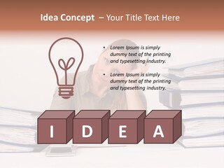 Youth  Document PowerPoint Template