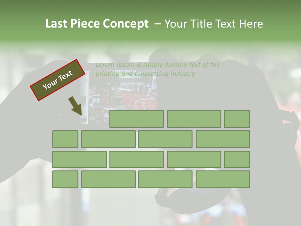 Concept Frame Old PowerPoint Template