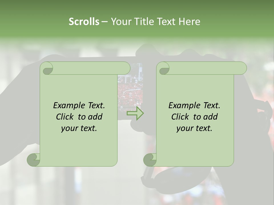 Concept Frame Old PowerPoint Template