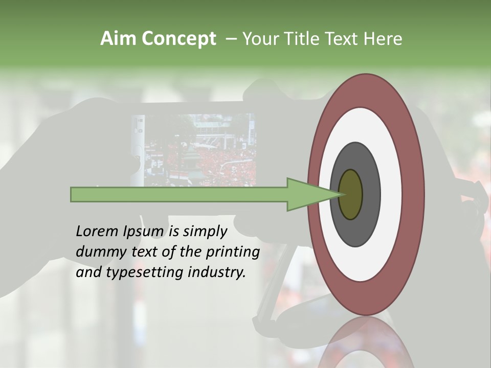 Concept Frame Old PowerPoint Template