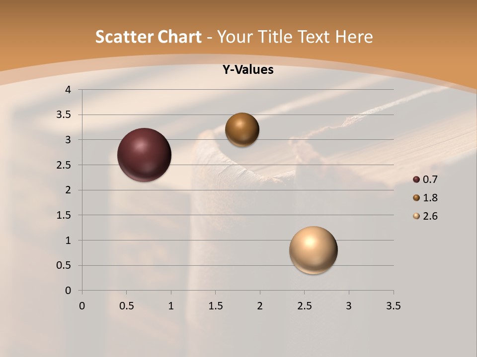 A Row Of Books Sitting On Top Of A Wooden Table PowerPoint Template