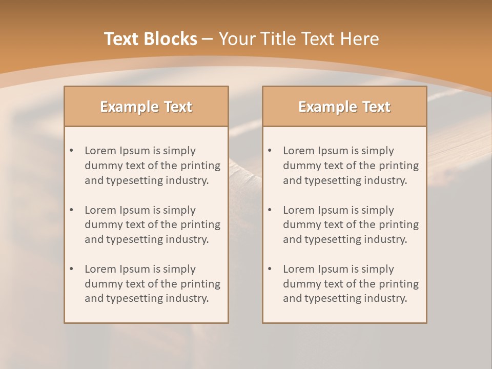 A Row Of Books Sitting On Top Of A Wooden Table PowerPoint Template
