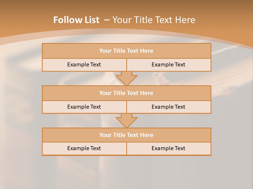 A Row Of Books Sitting On Top Of A Wooden Table PowerPoint Template