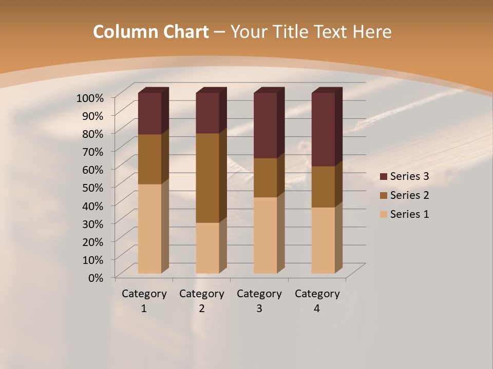 A Row Of Books Sitting On Top Of A Wooden Table PowerPoint Template