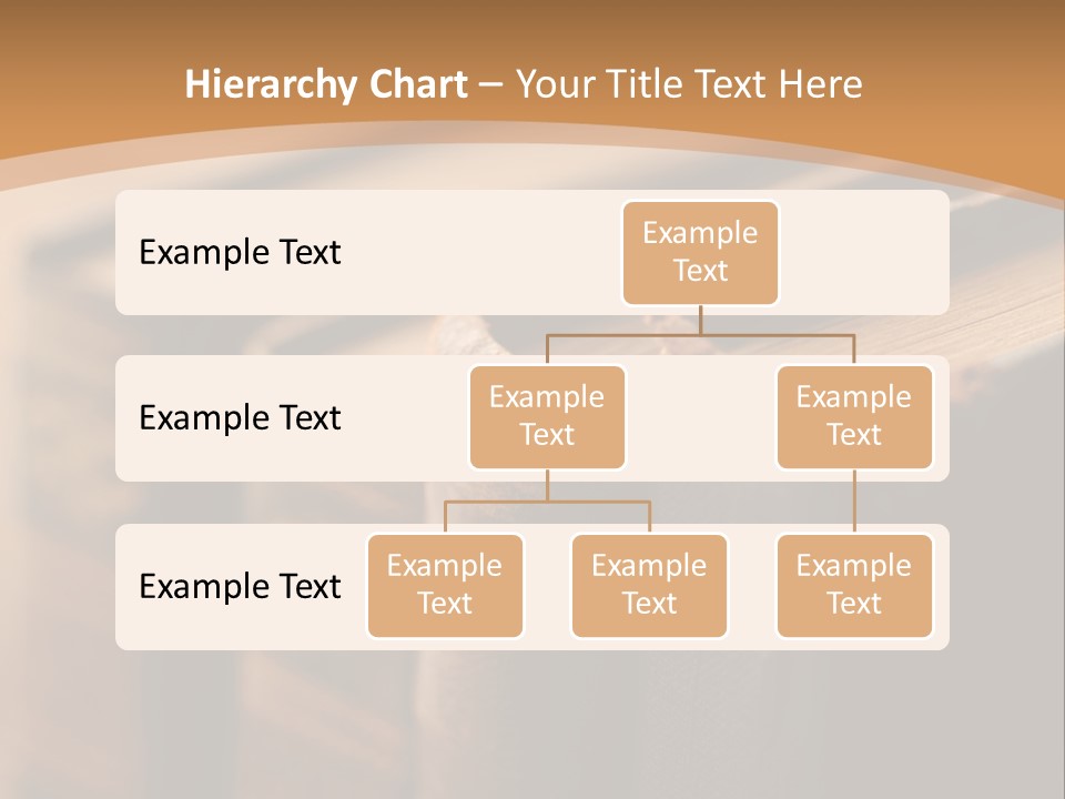 A Row Of Books Sitting On Top Of A Wooden Table PowerPoint Template