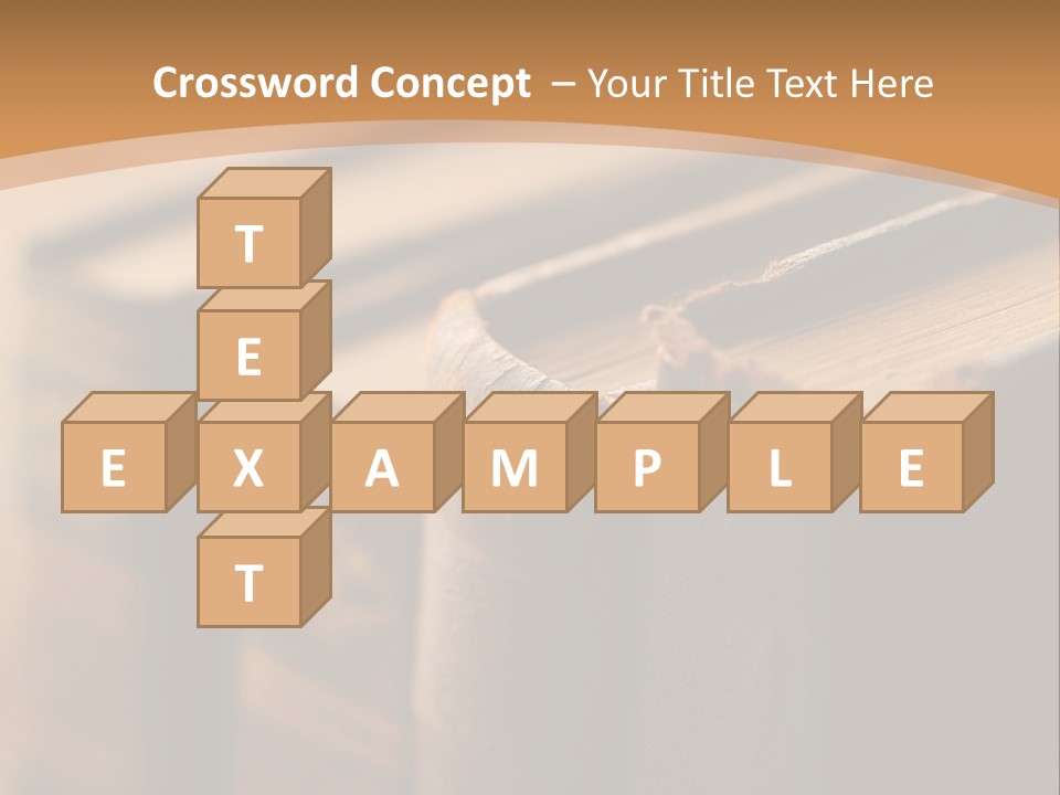 A Row Of Books Sitting On Top Of A Wooden Table PowerPoint Template