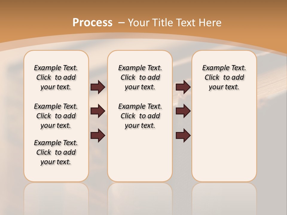 A Row Of Books Sitting On Top Of A Wooden Table PowerPoint Template