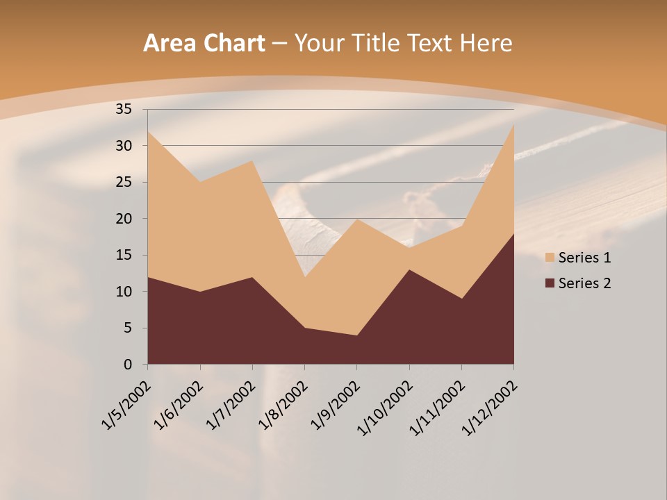 A Row Of Books Sitting On Top Of A Wooden Table PowerPoint Template