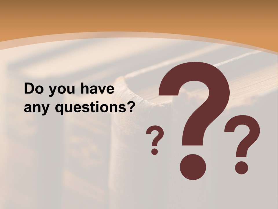 A Row Of Books Sitting On Top Of A Wooden Table PowerPoint Template