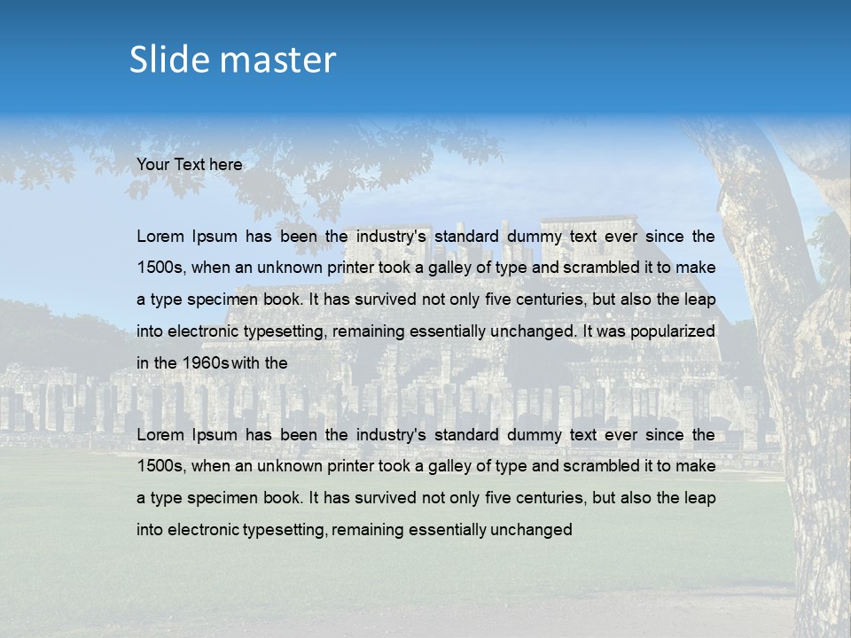 Mexico Maya Civilization PowerPoint Template