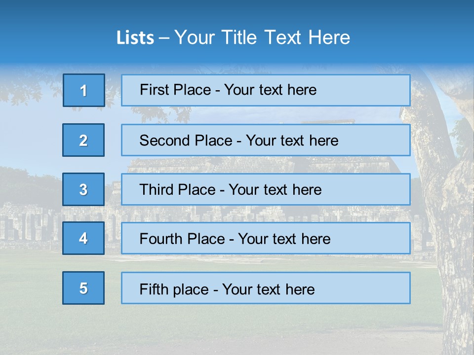 Mexico Maya Civilization PowerPoint Template