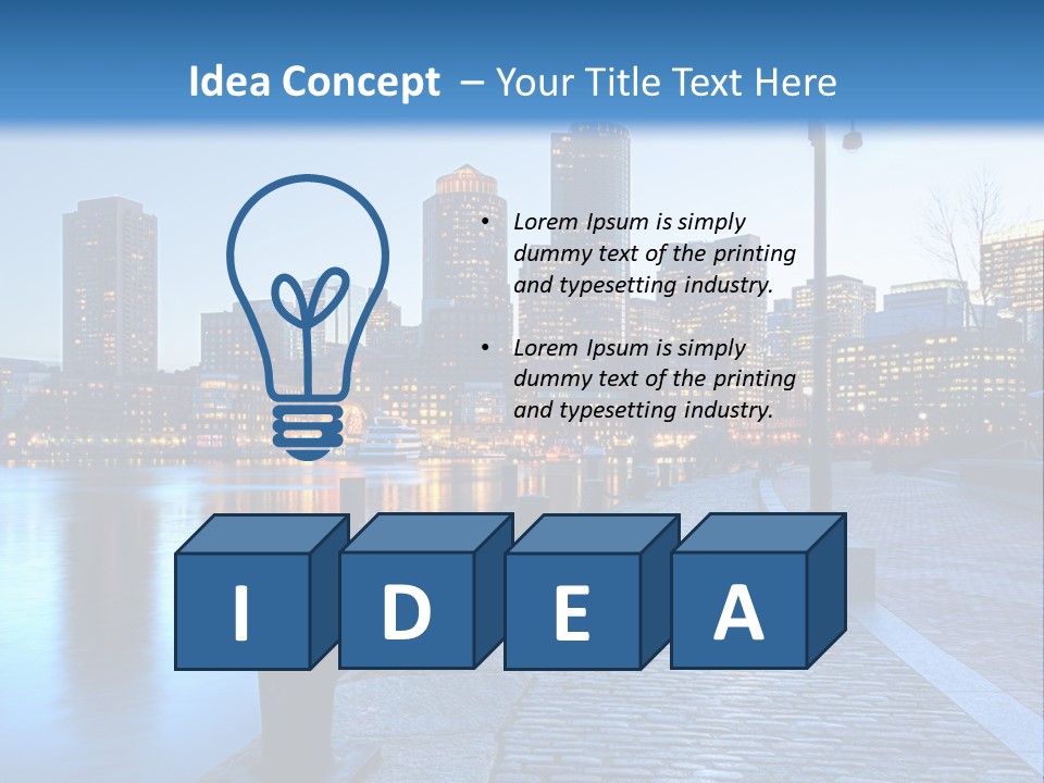 Sightseeing Urban Money PowerPoint Template