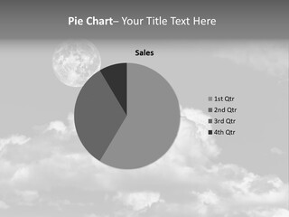 Dusk Reflection Cloudy PowerPoint Template