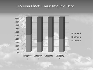 Dusk Reflection Cloudy PowerPoint Template
