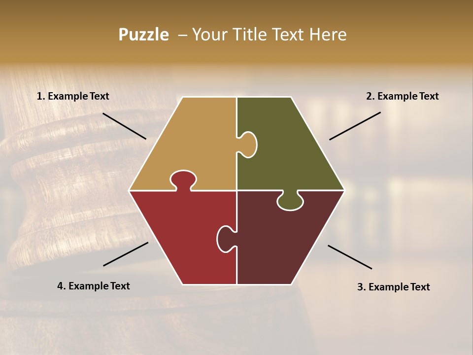 Trial Auction Differential Focus PowerPoint Template