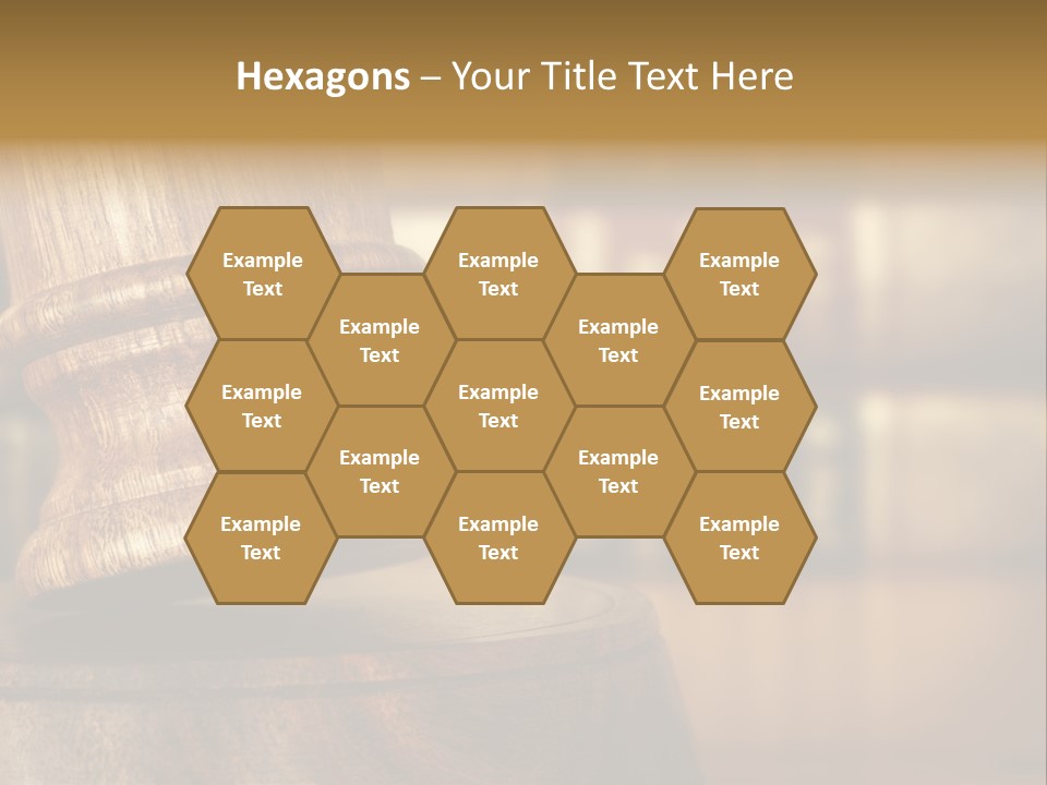 Trial Auction Differential Focus PowerPoint Template