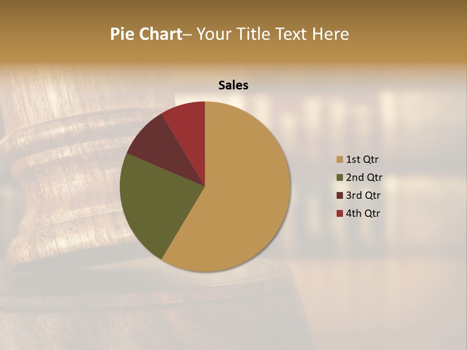 Trial Auction Differential Focus PowerPoint Template