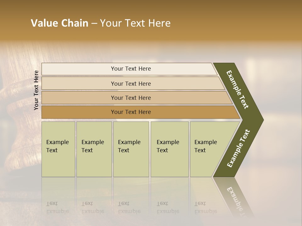 Trial Auction Differential Focus PowerPoint Template