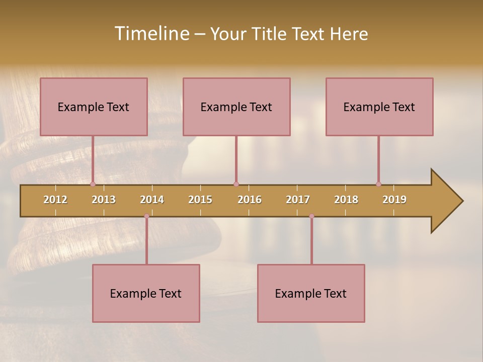 Trial Auction Differential Focus PowerPoint Template