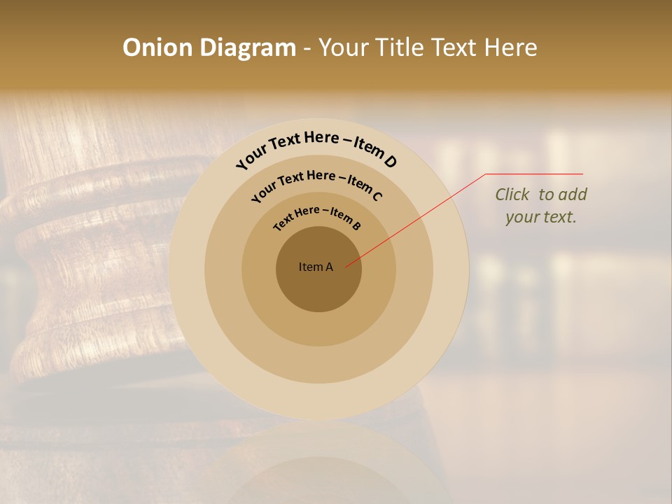 Trial Auction Differential Focus PowerPoint Template