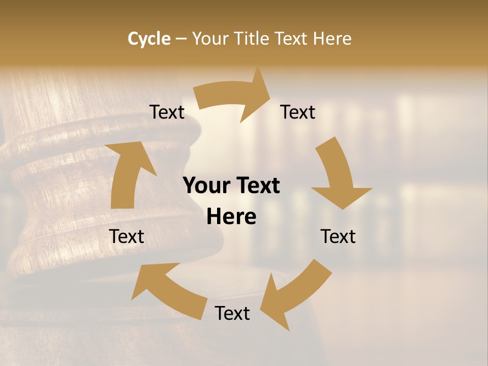 Trial Auction Differential Focus PowerPoint Template
