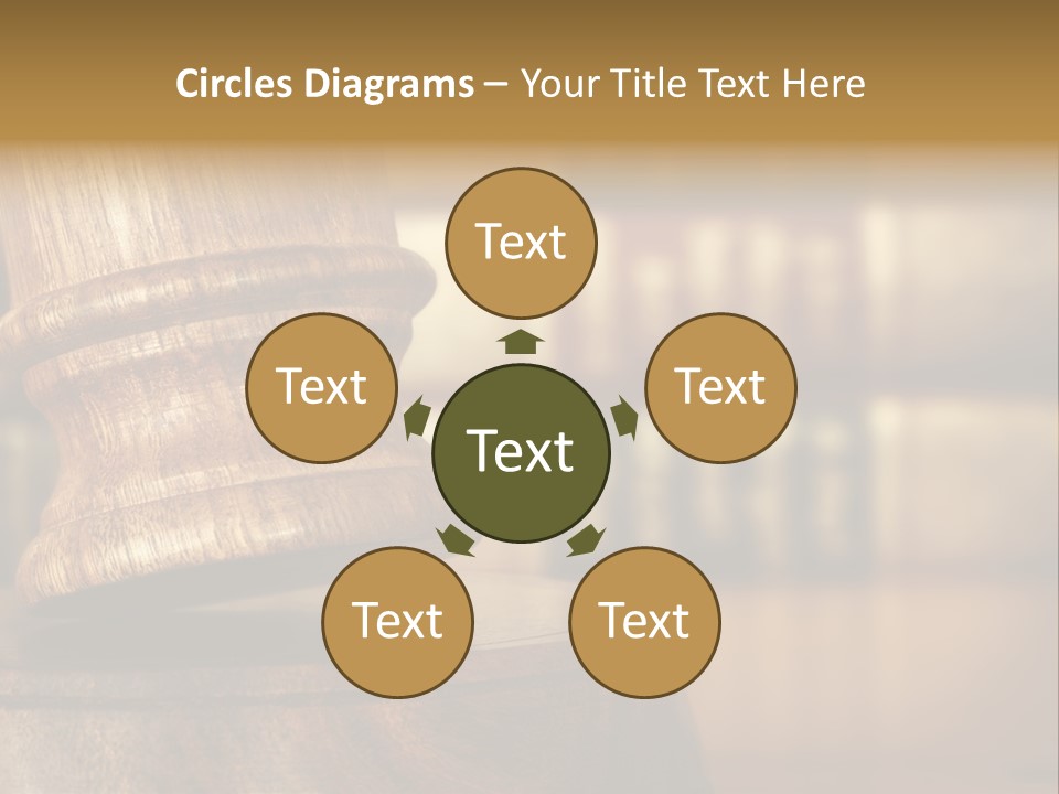 Trial Auction Differential Focus PowerPoint Template
