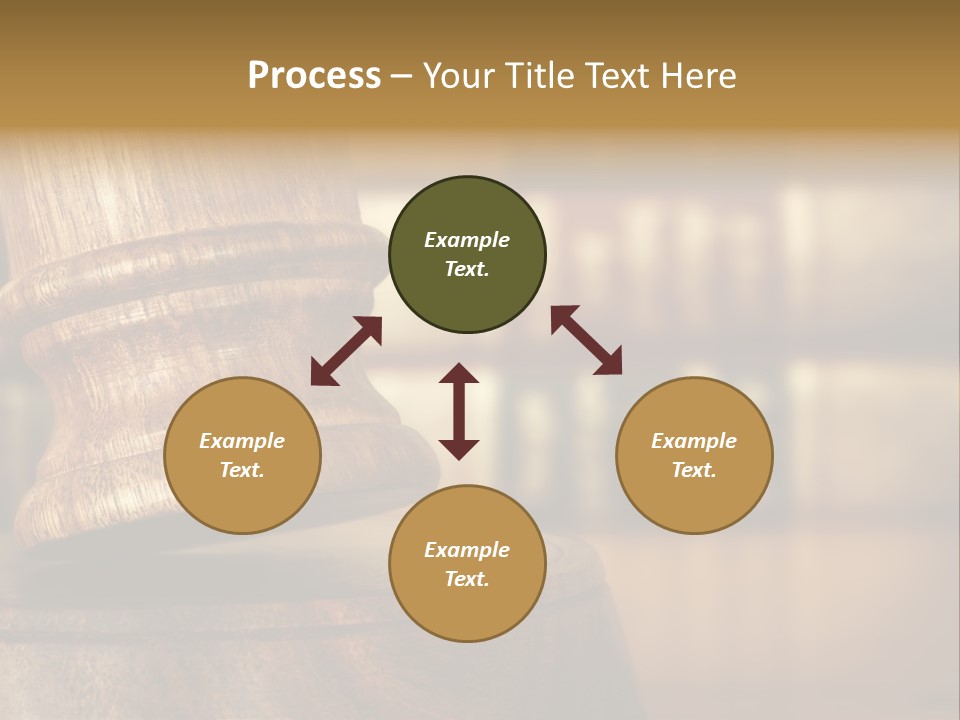 Trial Auction Differential Focus PowerPoint Template