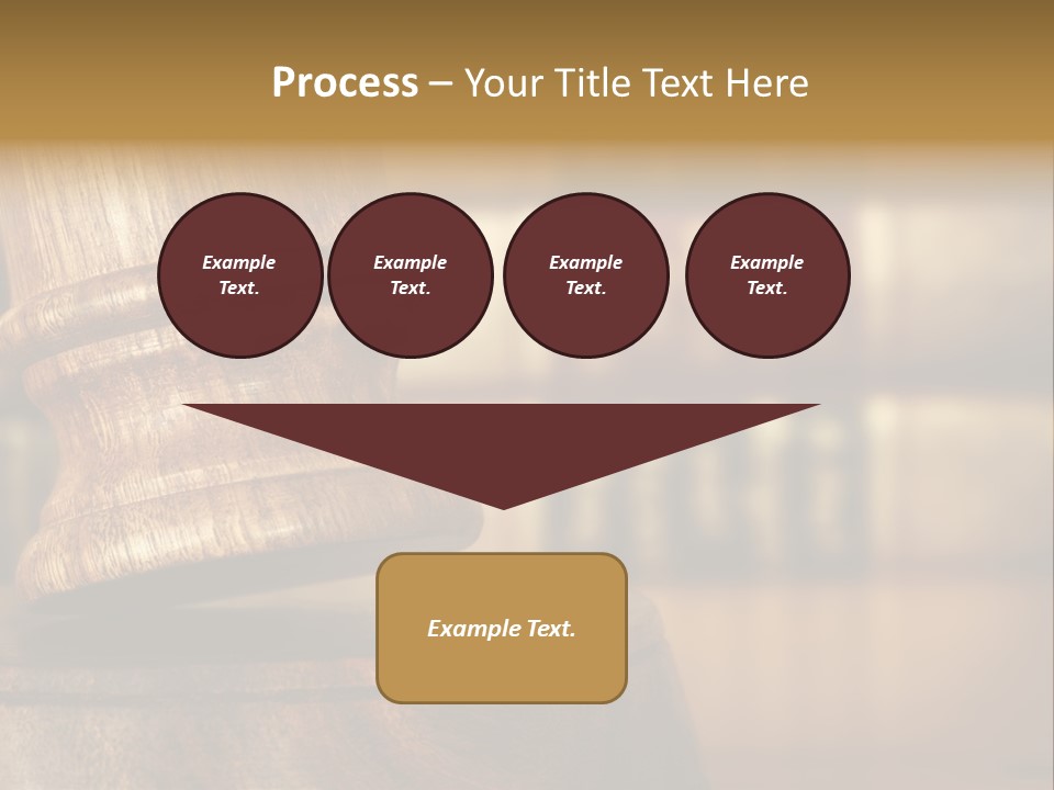 Trial Auction Differential Focus PowerPoint Template