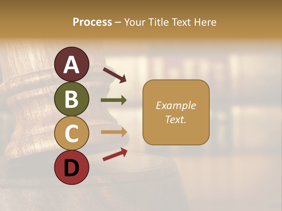 Trial Auction Differential Focus PowerPoint Template