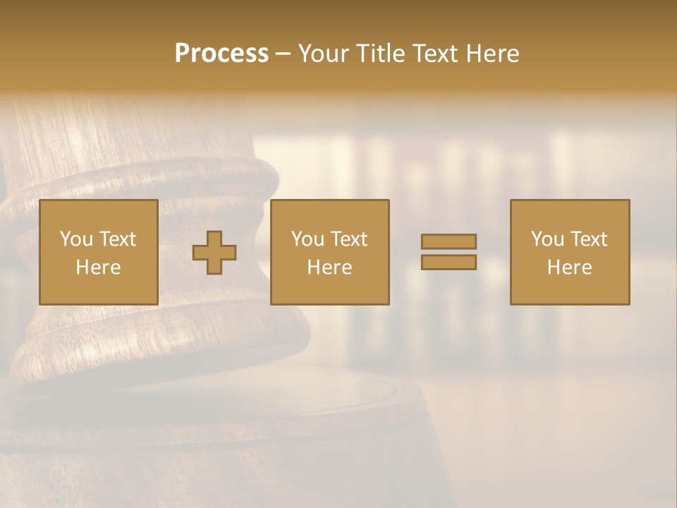 Trial Auction Differential Focus PowerPoint Template